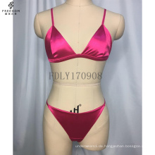 Benutzerdefinierte Encaje Sexy Dessous Mesh Plu Größe Dreieck Großhandel Frau Bh Frauen Satin Hohe Qualität Bralette